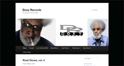 Desktop Screenshot of doxyrecords.com